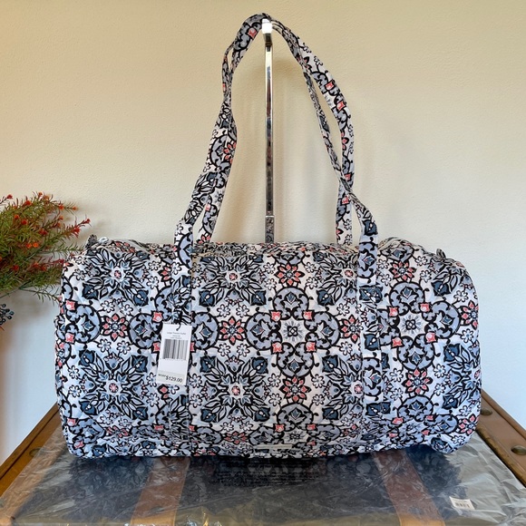 Vera Bradley Bags Vera Bradley Large Duffel Bag In Lisbon Medallion Nwt Poshmark
